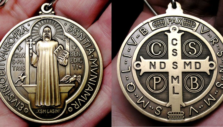 St. Benedict Medal with Exorcism & Blessing
