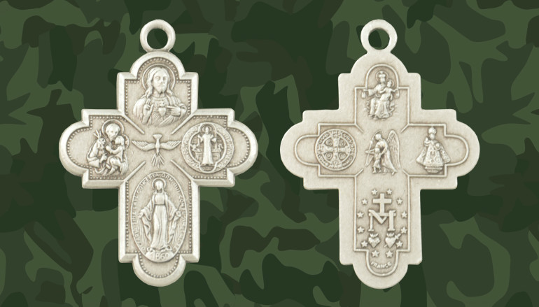 The Scapular Medal – Our Catholic Dog Tag