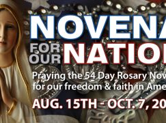 “Novena for Our Nation” Starts Monday!  Here’s How it Works.
