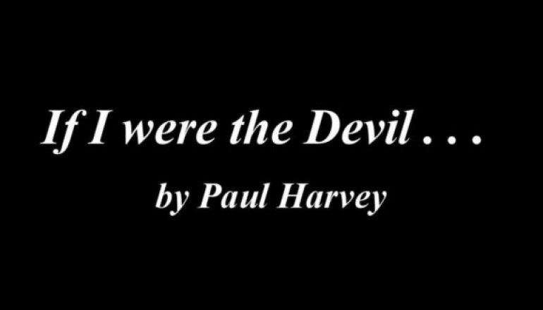 Prophetic 1965 Broadcast by Paul Harvey